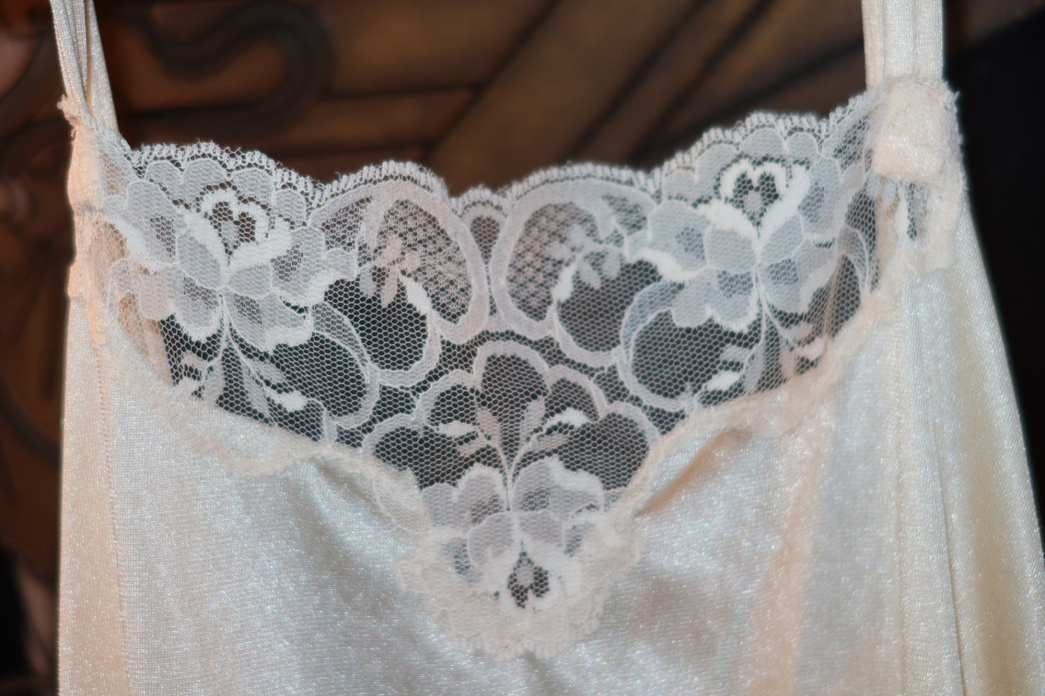 Vintage Yolanda Desiree Babydoll Chemise with Bow